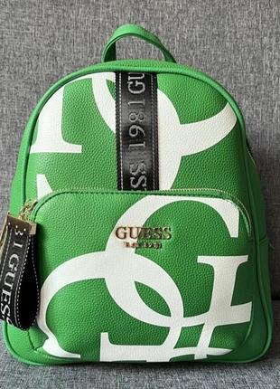 Рюкзак guess зеленый лимит серия
