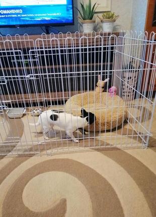 Металева клітка - манеж для собак