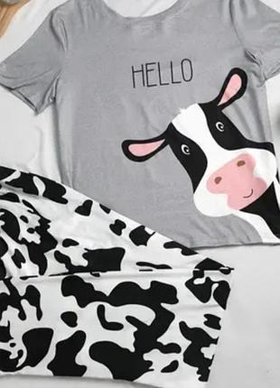 Пижама футболка брюки m/l