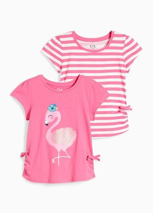 Футболка набор фламинго фламинго 122 с&amp;а 116