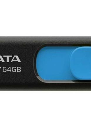 Flash a-data usb 3.2 uv 128 64gb black/blue