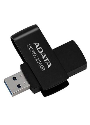 Flash a-data usb 3.2 uc310 256gb black
