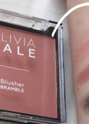 Olivia hale blusher bramble румяна для лица