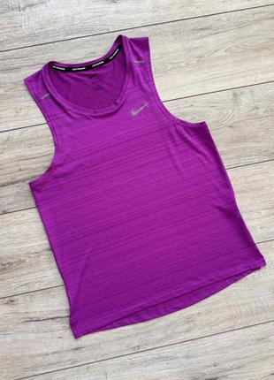 Майка чоловіча nike dri-fit miler tank, оригінал, найк2 фото