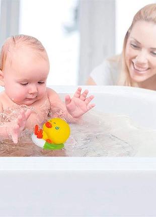 Игрушка для ванной infantino утенок на отдыхе с тестером воды (205052)