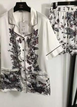 Костюм пижама в стиле dior