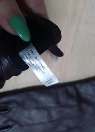 Шкіряні рукавички/кожаные перчатки р.s/m6 фото