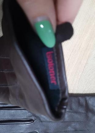 Шкіряні рукавички/кожаные перчатки р.s/m4 фото