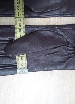 Шкіряні рукавички/кожаные перчатки р.s/m7 фото