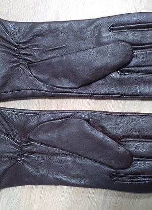 Шкіряні рукавички/кожаные перчатки р.s/m5 фото