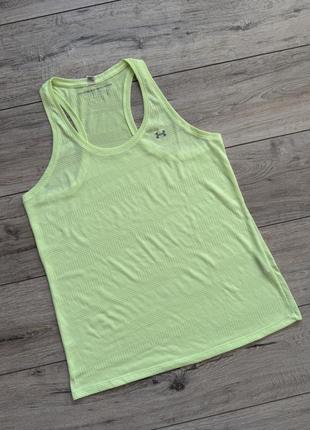 Майка, топ, для спорту under armour threadborne train