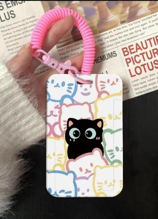 Картхолдер пластиковый для k-pop карточек котики