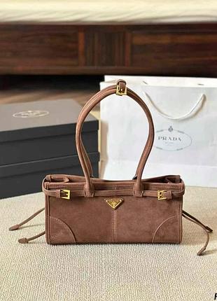 Сумка замшева