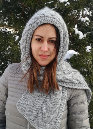 Снуд капюшон