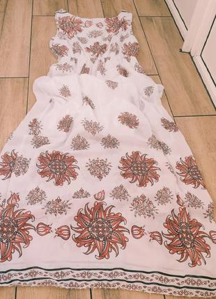 Платье платье в цветочный принт