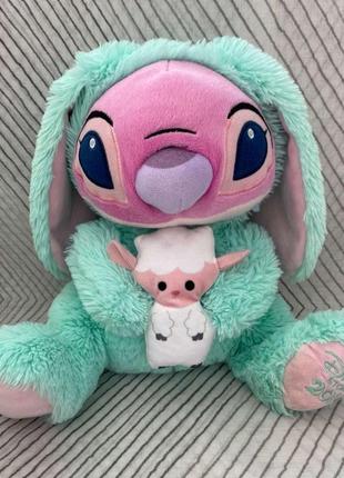 Велика lilo and stitch лило и ститч розовая милашка эйнджел (angel) мягкая игрушка с европы дисней