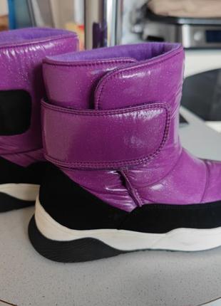 Зимние сапоги для девочки