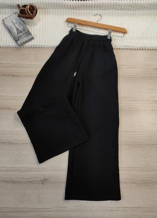 Широкие спортивные брюки h&m p xs