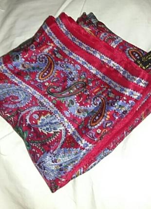 Шикарний шовкову хустка. швейцарія