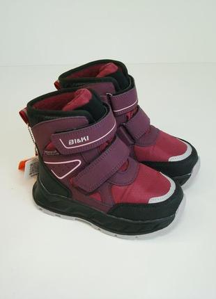 Дитячі зимові черевики bi&ki biki new 2024 01371f