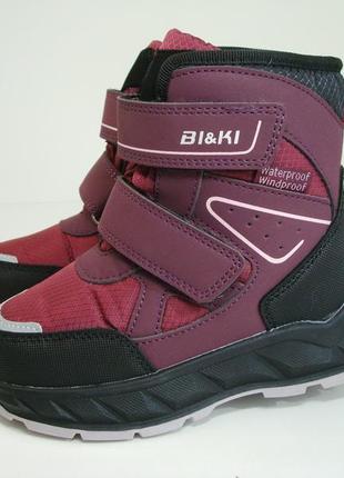 Дитячі зимові черевики bi&ki biki new 2024 01371f9 фото