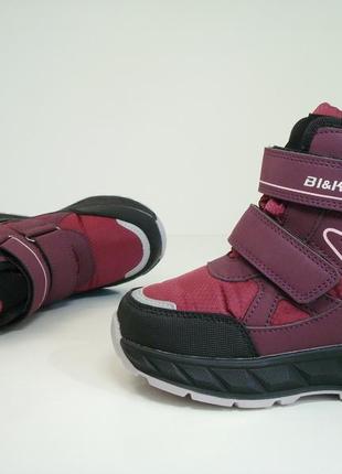 Дитячі зимові черевики bi&ki biki new 2024 01371f6 фото