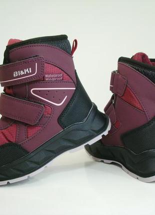 Дитячі зимові черевики bi&ki biki new 2024 01371f4 фото