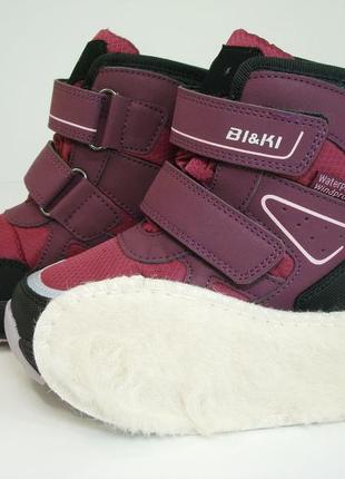Дитячі зимові черевики bi&ki biki new 2024 01371f3 фото
