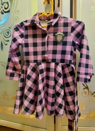 Чудове плаття на холодну погоду. на зріст 116