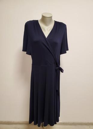 Дуже шикарне якісне трикотажне віскозне елегантне плаття преміум бренду