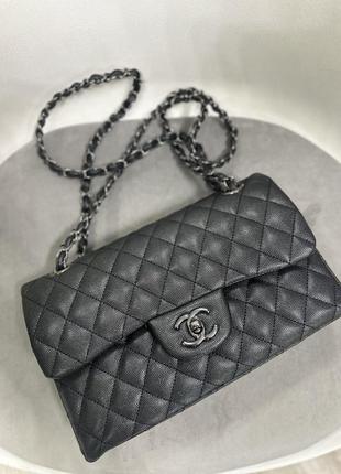 Сумка клатч  в стилі шанель chanel шкіряна