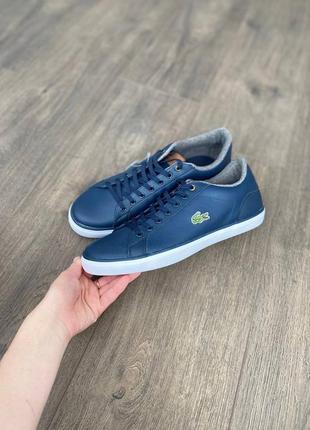 Кеды кожаные оригинал lacoste lerond р.42