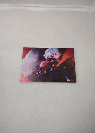 Картина tokyo ghoul токийский гуль манга аниме принт