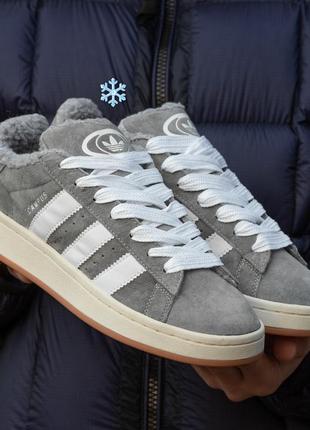 Кроссовки зимние мех adidas negro campus winter кроссовки зимние мех