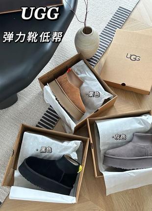 Угги на платформе ugg mini dipper platform
