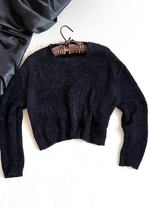 Pull&bear кроп джемпер травичка