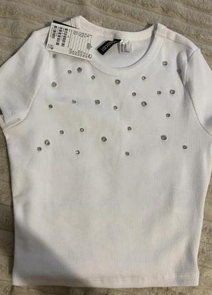 Топ с камушками