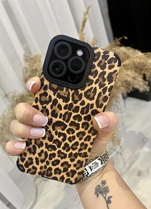 Леопардовый чехол на айфон iphone 13,14,15,16,16 pro ,16 pro max ,14 pro max ,15 pro,13 pro