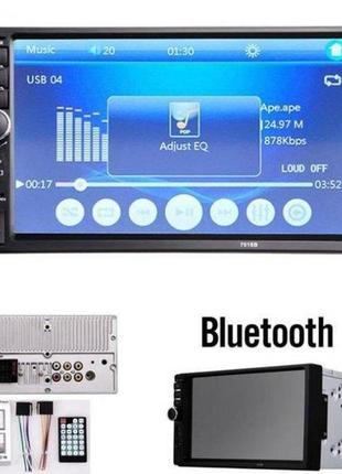 Автомагнітола 7018b, ittle, 2 din, bluetooth, сенсор