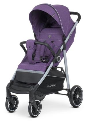 Коляска детская прогулочная el camino 79х46х19 см фиолетовый cl0043510