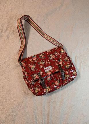 Сумка cath kidston messenger цветочный принт