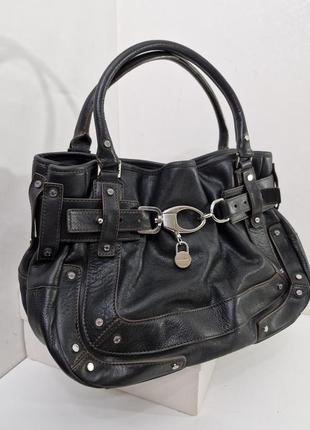 Большая кожаная сумка karen millen