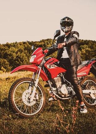 Чоловічий шкіряний роздільний мотокостюм, s-m, відмінний стан та якість6 фото