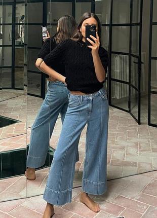 Новые джинсы zara p.40