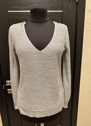 Кофта, свитер серебро