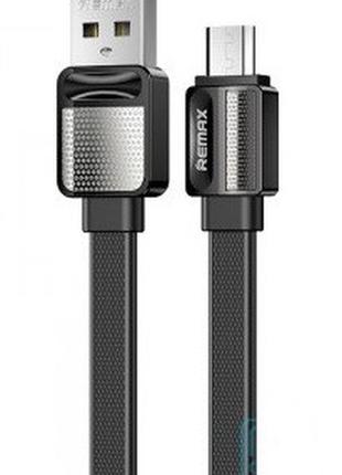 Дата кабель remax rc-154m plastic shell 2.4a micro usb черный