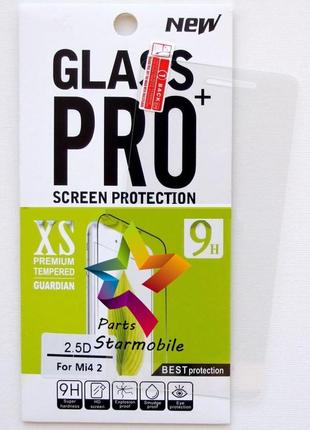 Защитное стекло для xiaomi mi4 2/16gb (0.3 мм)/2.5d/9h