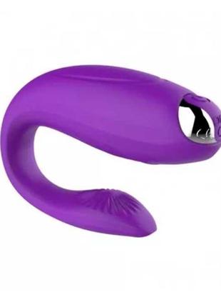 Вибратор для пар g-sex usb фиолетовый k0980-2