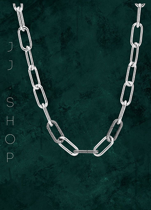 Серебряное колье pandora me 399001c00