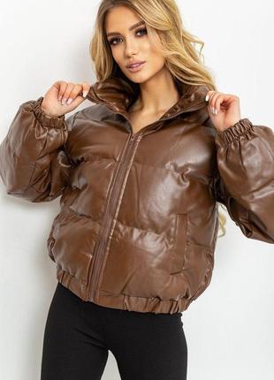 Куртка женская демисезонная, цвет коричневый, 198r7878